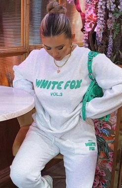 Offstage Sweater Glacier Grey -Outlet The Lounge Vibe Store Abbie