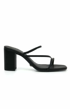 All You Wanted Mules Black -Outlet The Lounge Vibe Store B182021.09.02WHITEFOX 1025