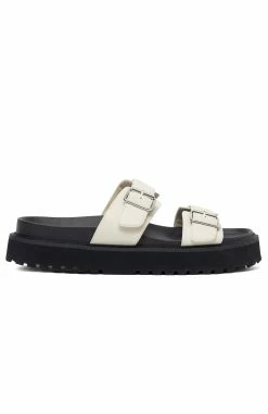 Mila Slides Bone 7 Mila Slides Bone -Outlet The Lounge Vibe Store B39 2023.01.12 WHITE FOX 1883
