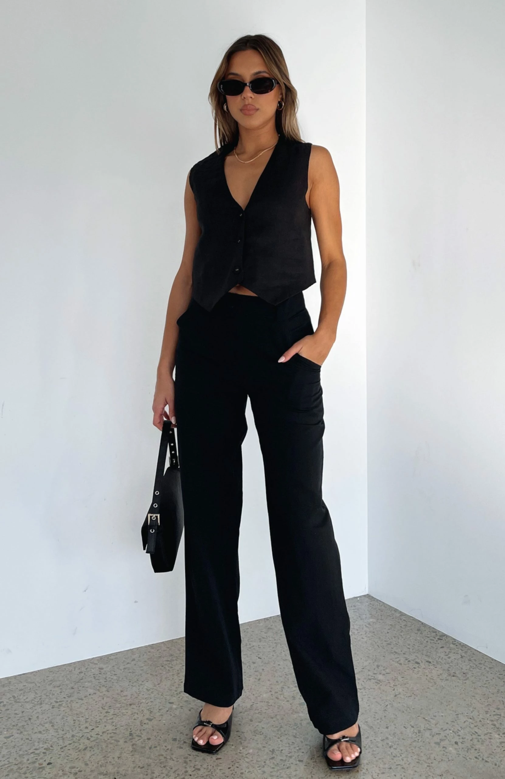 Lean On Me Pants Black 1 Lean On Me Pants Black