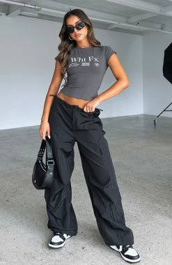 Be The Moment Pants Black -Outlet The Lounge Vibe Store BE THE MOMENT PANTS100123 05