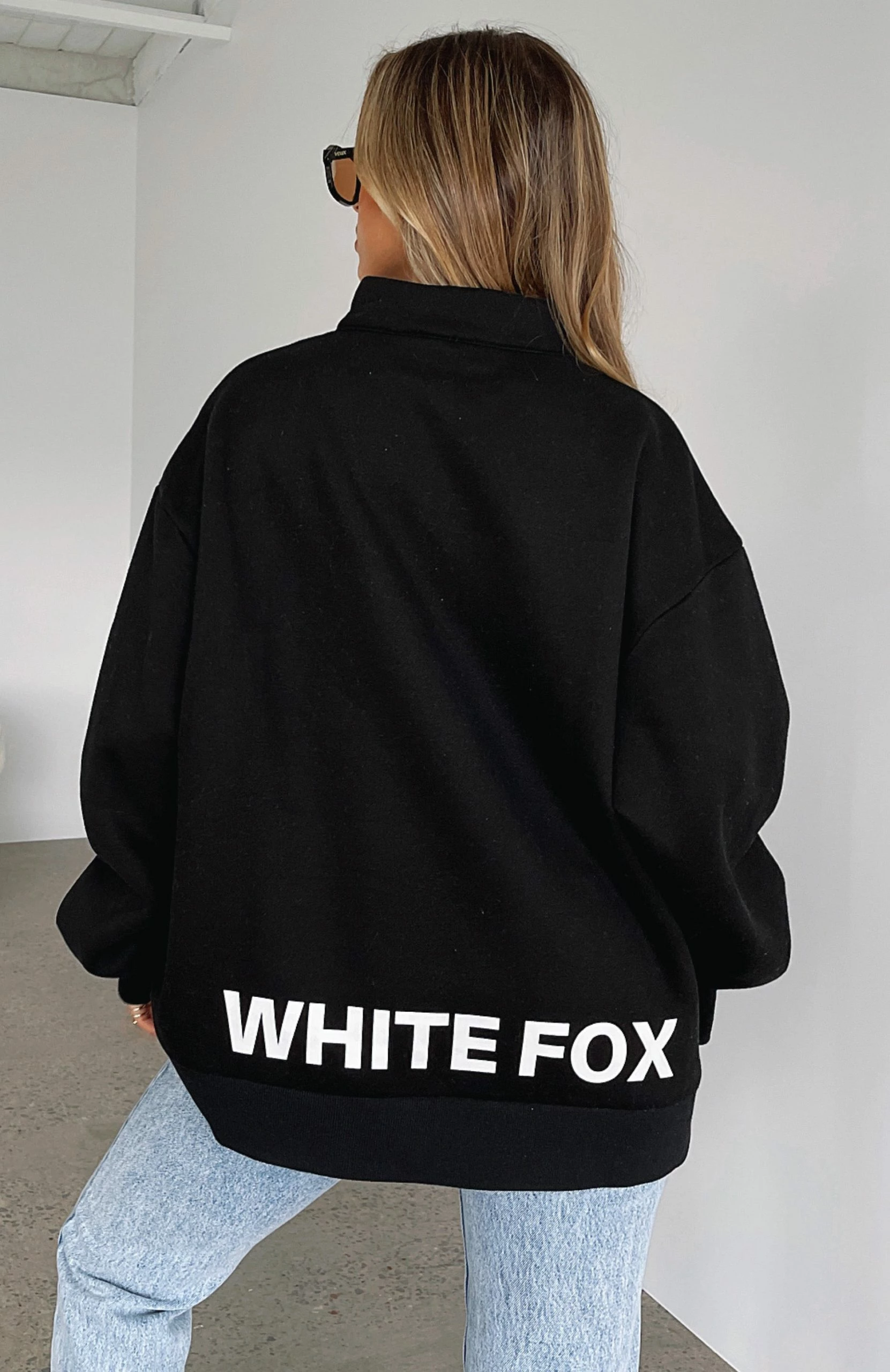 Caught Up With You Zip Front Sweater Black 6 Caught Up With You Zip Front Sweater Black - Image 6