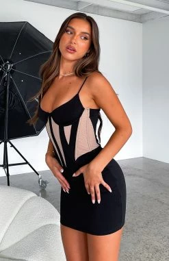 Chain My Heart Mini Dress Black 13 Chain My Heart Mini Dress Black -Outlet The Lounge Vibe Store CHAIN MY HEART DRESS 14.03.2023 003