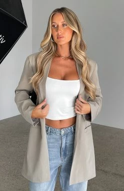 Confident Blazer Grey -Outlet The Lounge Vibe Store CONFIDENT BLAZER 13.05.23 03