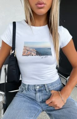 Core Memory Baby Tee White -Outlet The Lounge Vibe Store CORE MEMORY TEE 17.01.23 003