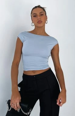 Double Life Tee Blue -Outlet The Lounge Vibe Store DOUBLE LIFE12.07.22 12