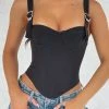 Easy On Me Bustier Black