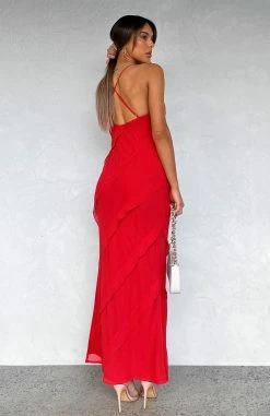 From Another World Maxi Dress Red