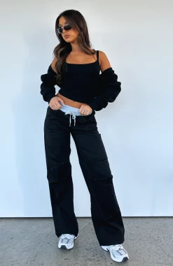Girl Next Door Low Rise Pants Black 9 Girl Next Door Low Rise Pants Black -Outlet The Lounge Vibe Store GIRL NEXT DOOR 20 06 23 03