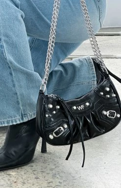 Harlow Bag Black PU -Outlet The Lounge Vibe Store HARLOW BAG 31.1.23 013