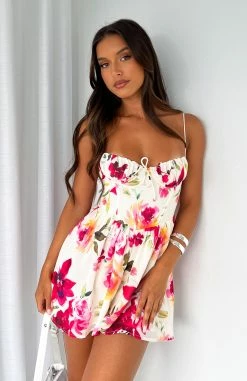 Hey Jude Playsuit Cream Petunia -Outlet The Lounge Vibe Store HEY JUDE PLAYSUIT 020823 002