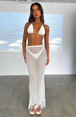 See Me Now Crochet Maxi Skirt Off White -Outlet The Lounge Vibe Store HOLD ON SEE ME NOW CROCHET 31.1.23 005