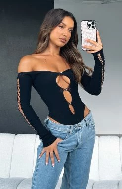 None Of Your Concern Bodysuit Black -Outlet The Lounge Vibe Store IMG 0816 09b5c479 2446 4f2e b9bb 8abdf89237fe