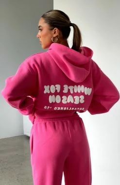 The Main Season Oversized Hoodie Hot Pink 11 The Main Season Oversized Hoodie Hot Pink -Outlet The Lounge Vibe Store IMG 2522