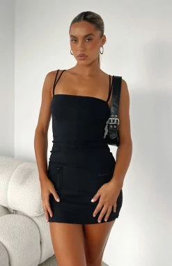 Misunderstood Mini Dress Black -Outlet The Lounge Vibe Store IMG 2622 d6aeaf74 0dfe 4670 b195 def5c502d80f