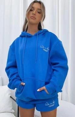 Set The Standard Hoodie Electric Blue -Outlet The Lounge Vibe Store IMG 2751 WF 24 12 2020 10 14 17