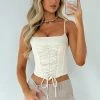 Until You're Mine Bustier Cream