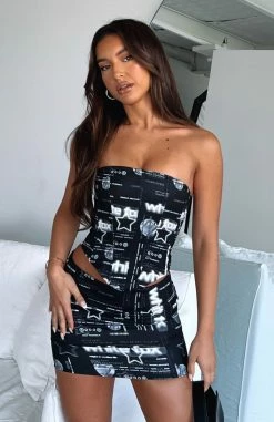 Up All Night Bustier Noir