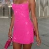 Love At First Sight Mini Dress Hot Pink