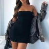 Set The Scene Mini Dress Black