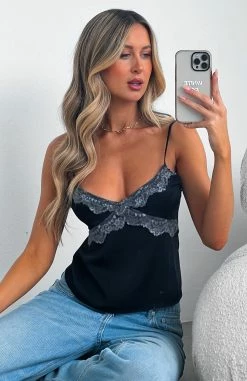 Lost In Your Light Top Black