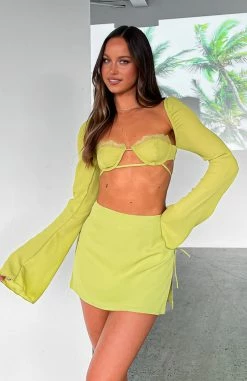 Level Up Long Sleeve Crop Matcha 12 Level Up Long Sleeve Crop Matcha -Outlet The Lounge Vibe Store IMG 4805