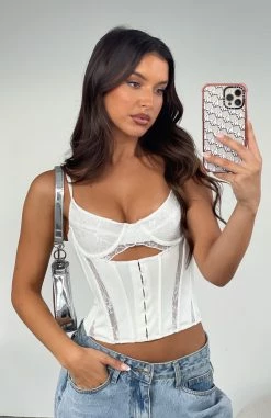 Whatever You Like Bustier White