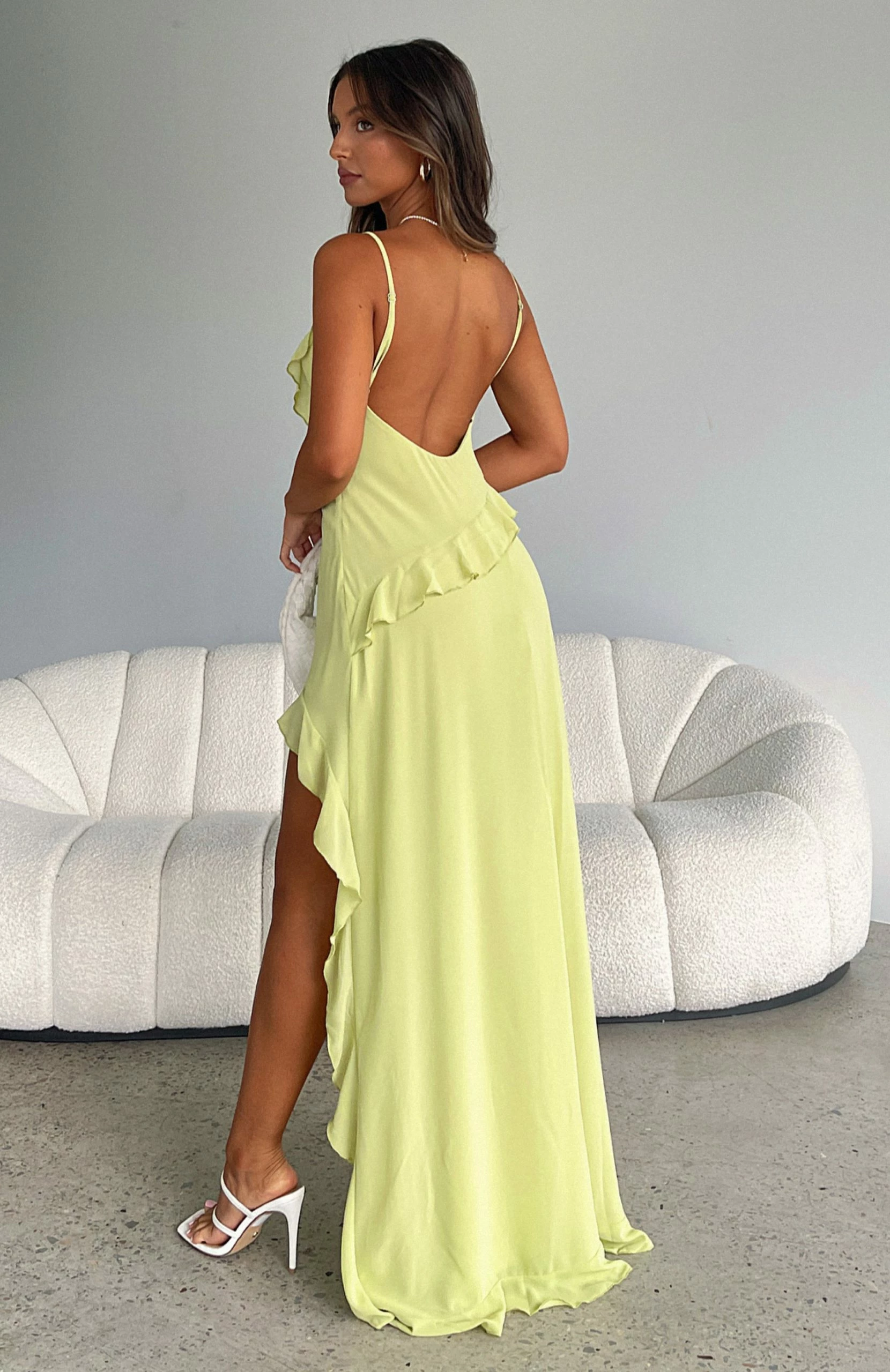 End Of The Road Maxi Dress Matcha 5 End Of The Road Maxi Dress Matcha - Image 5