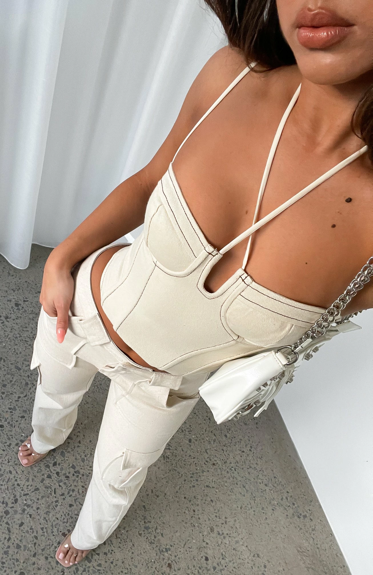 Since I Met You Bustier Cream 1 Since I Met You Bustier Cream