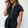 Summer Of Love Playsuit Acid Black