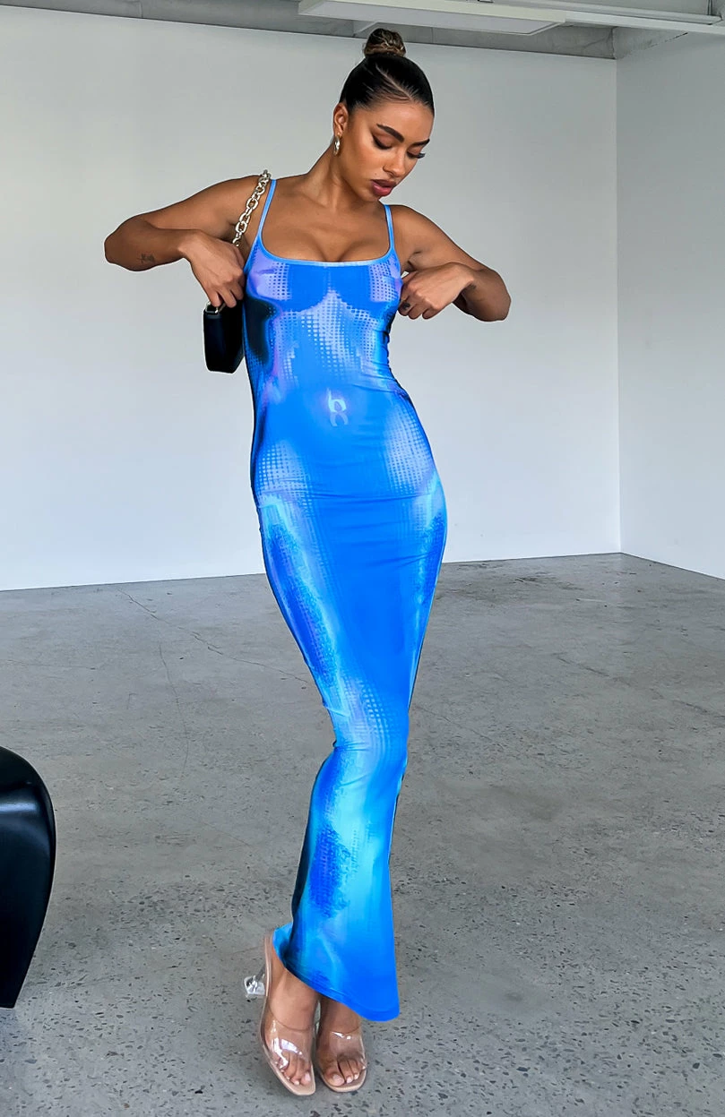 Feeling The Heat Maxi Dress Milky Way 6 Feeling The Heat Maxi Dress Milky Way - Image 6