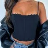 Love Me Harder Bustier Black