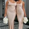 I Wanna Be Yours Maxi Dress Champagne