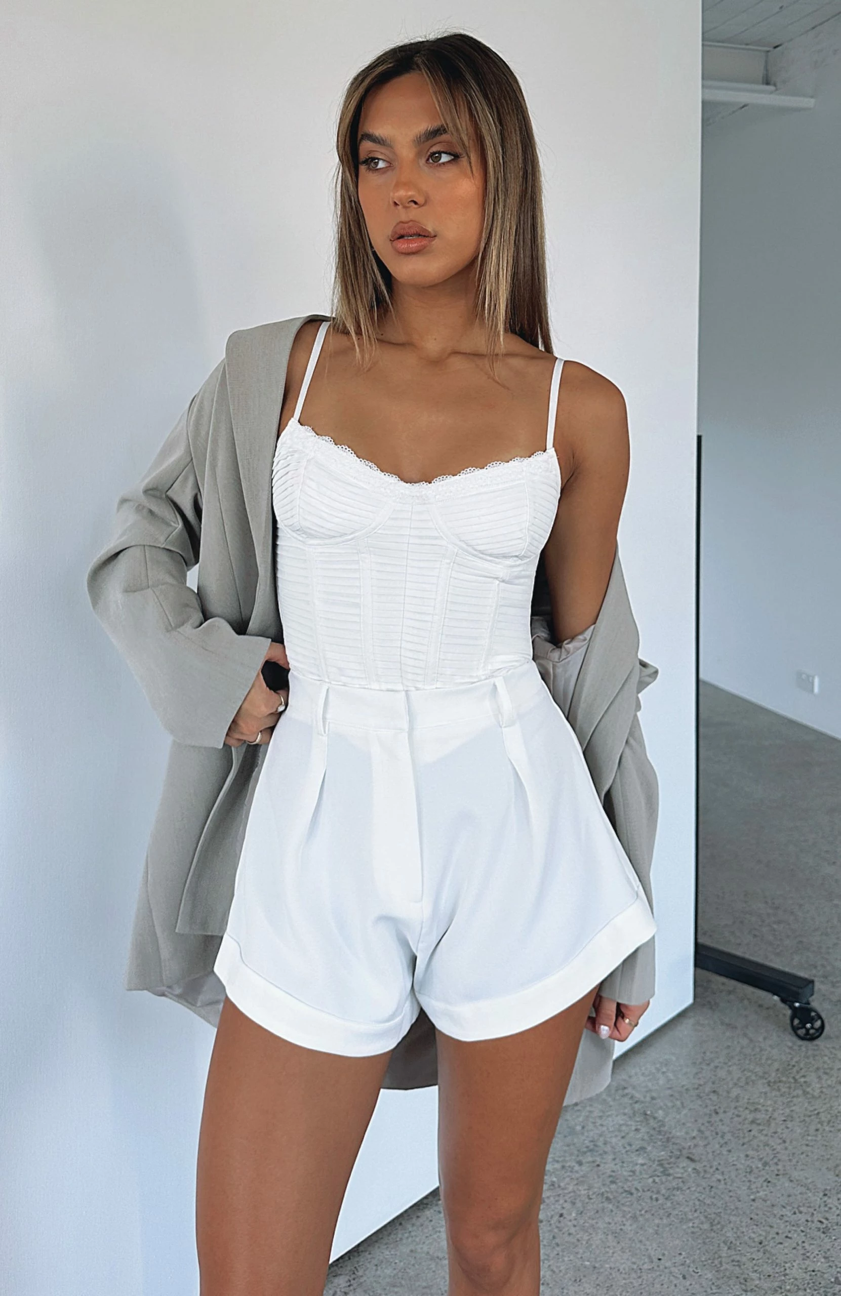 Hey Vacay Shorts White 9 Hey Vacay Shorts White - Image 9