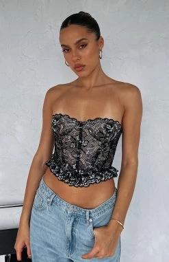 Save Your Tears Bustier Black 11 Save Your Tears Bustier Black -Outlet The Lounge Vibe Store IMG 9110