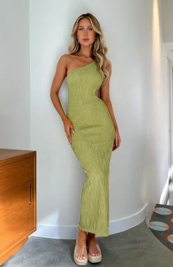 A Gift To Me Maxi Dress Matcha