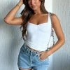 Young In Love Denim Shorts Blue Wash