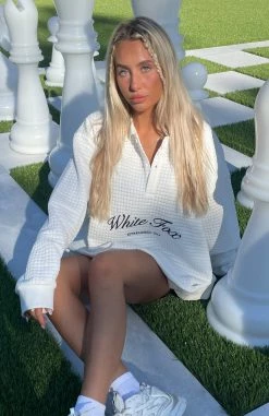 Long Way Home Sweater White