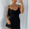 I'm Ready Mini Dress Black