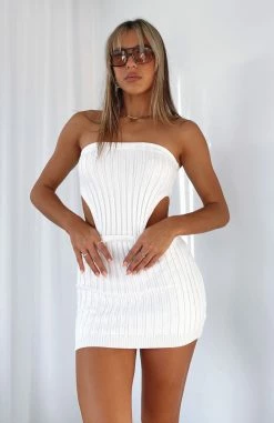 Bringing The Heat Ribbed Mini Dress White -Outlet The Lounge Vibe Store ImagefromiOS 1 56d39490 8a4a 4e7d 87ed 3b0be7005139