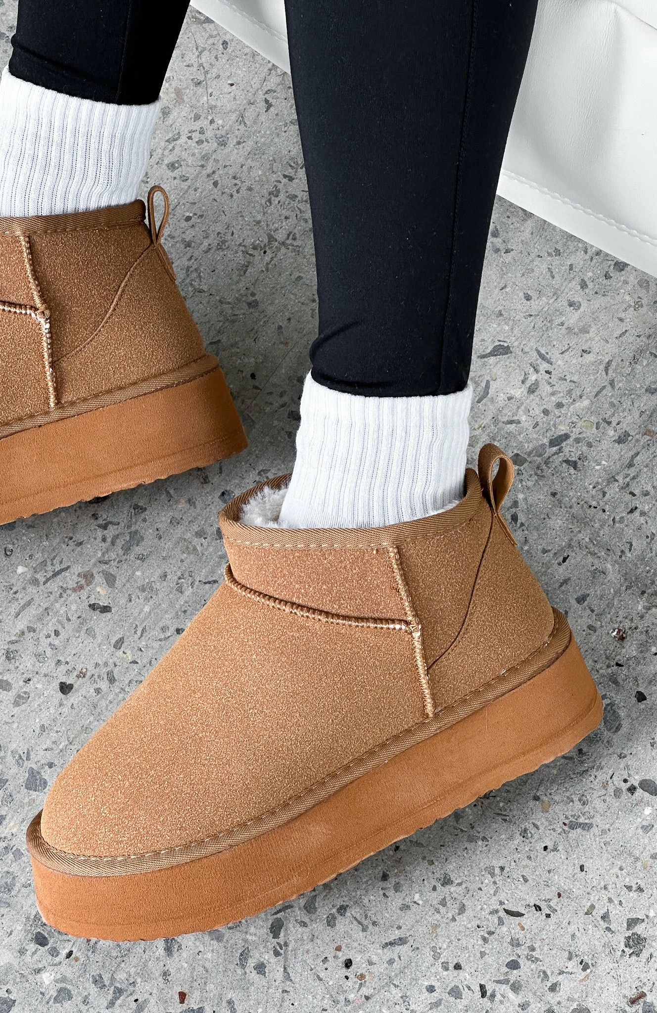 Jet Setter Platform Snug Boots Chestnut 4 Jet Setter Platform Snug Boots Chestnut - Image 4