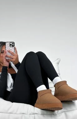 Jet Setter Platform Snug Boots Chestnut 15 Jet Setter Platform Snug Boots Chestnut -Outlet The Lounge Vibe Store JET SETTER PLATFORM 07.02.23 004