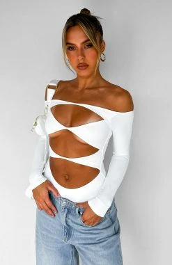 Just The Intro Bodysuit White 16 Just The Intro Bodysuit White -Outlet The Lounge Vibe Store JUST THE INTRO BODYSUIT 28.02.23 009