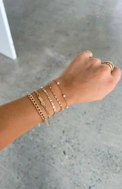 Keira Bracelet Set Gold