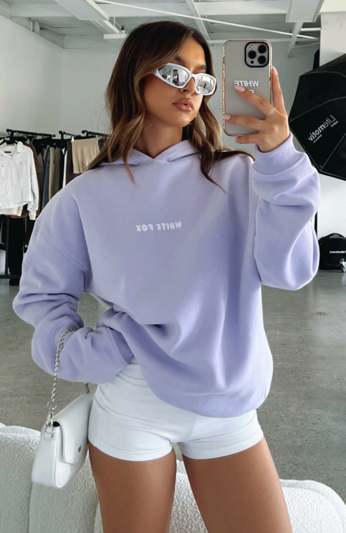 Leisure Series Oversized Hoodie Lavender 5 Leisure Series Oversized Hoodie Lavender - Image 5