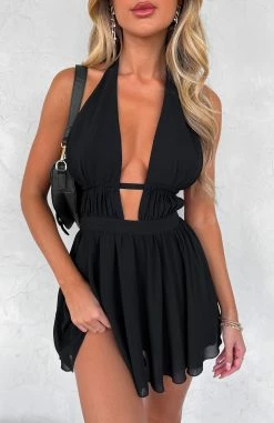 Let You Know Mini Dress Black -Outlet The Lounge Vibe Store LET YOU KNOW MINI DRESS 19.04.23 03