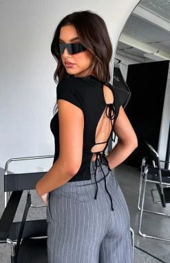 Loving You Is Hard Top Black