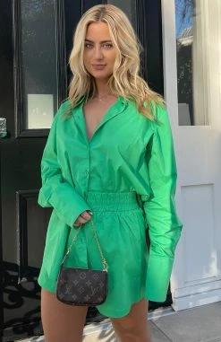 Golden Sunset Shorts Green -Outlet The Lounge Vibe Store Lana 6c226766 7bdc 47f7 afd3 0a45145eac16