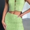 Maiya Crop Top Green
