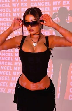 Giddey Bustier Black 9 Giddey Bustier Black -Outlet The Lounge Vibe Store MIK TESTA x WF 80